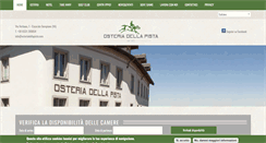 Desktop Screenshot of osteriadellapista.com